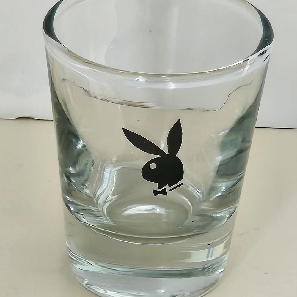 Playboy 1970's Bunny Head Shot Glass